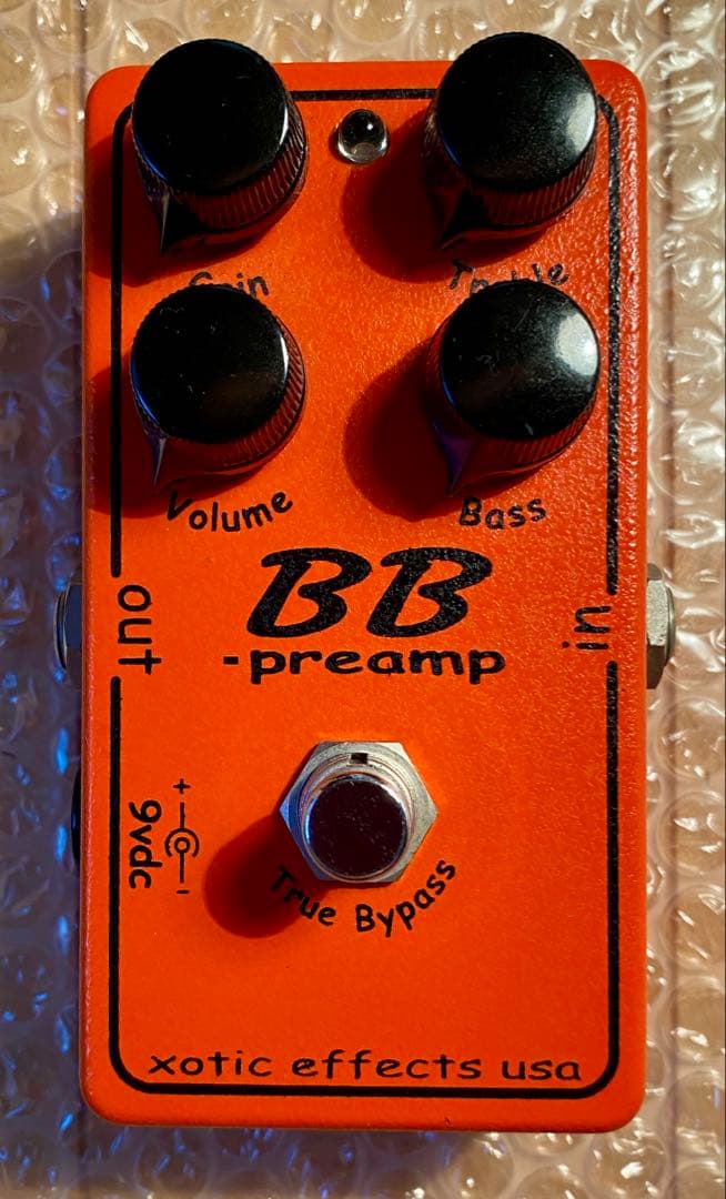 初期平ネジ手書serial　Xotic BBPreamp