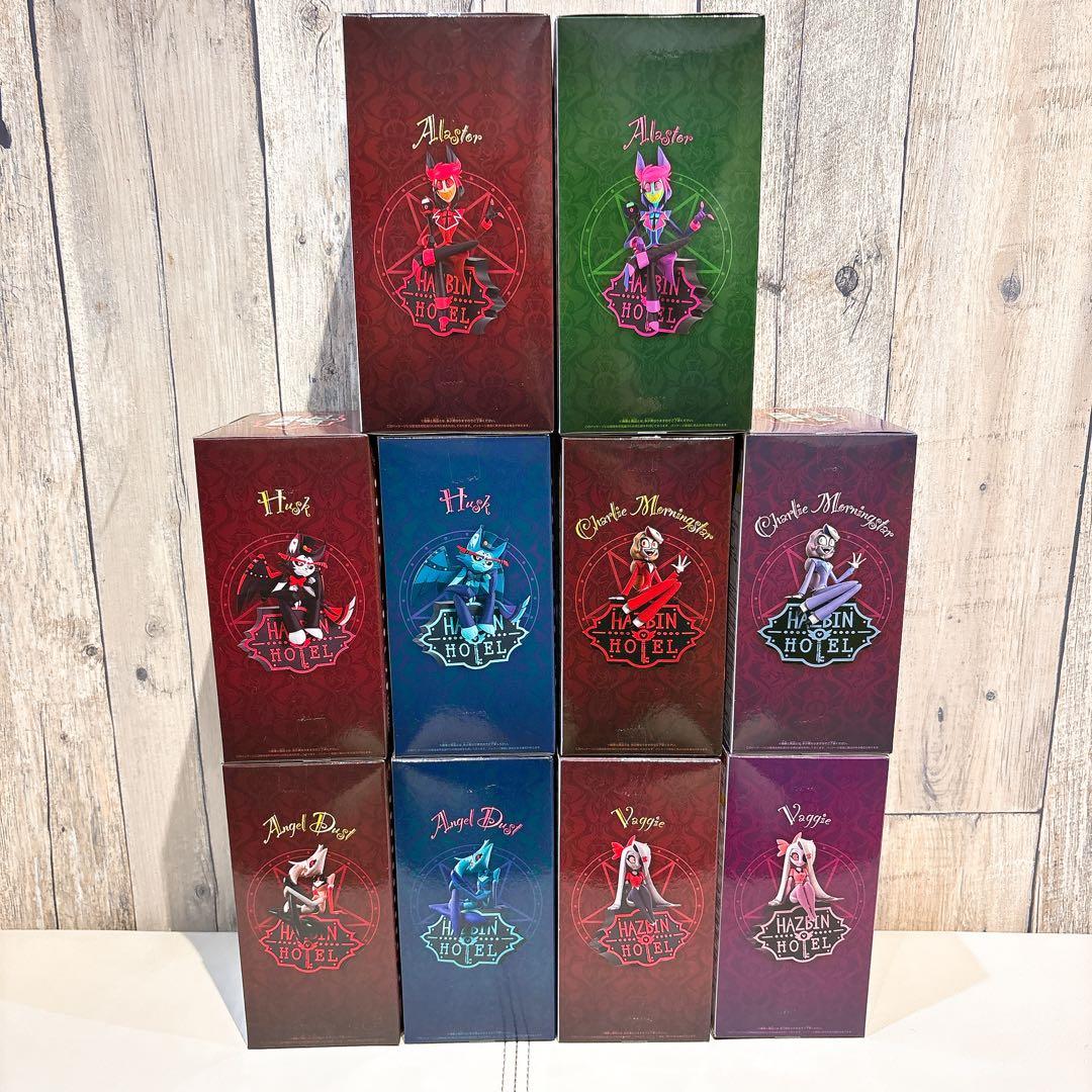 ハズビンホテルへようこそ モニタートップフィギュア 全10種コンプリートセット⭐︎