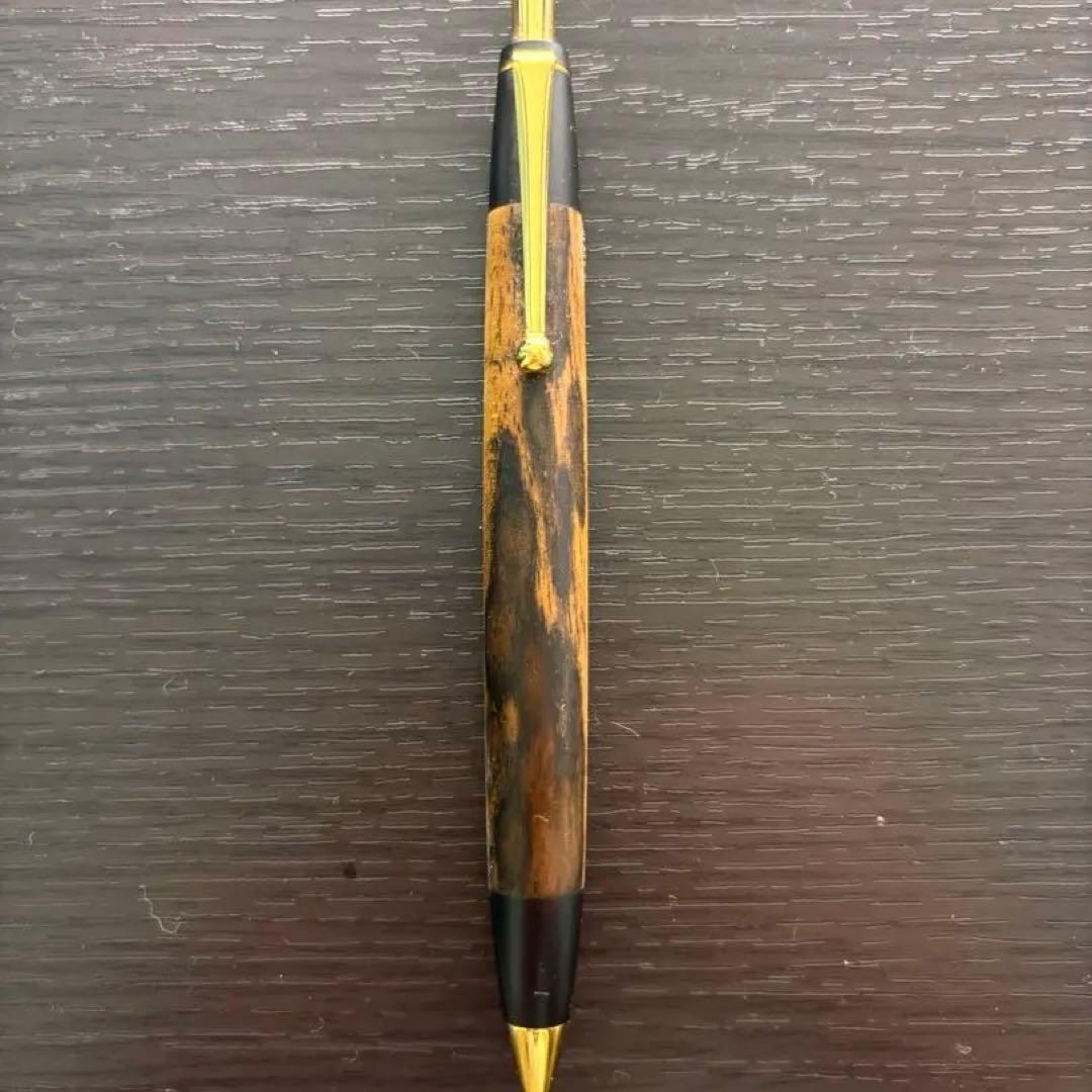 野原工芸　スタンダードタイプ　ボールペン　黒柿