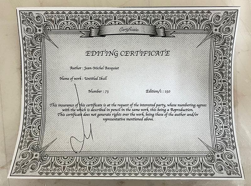 Untitled Skull /限定150枚/バスキア/ポスター