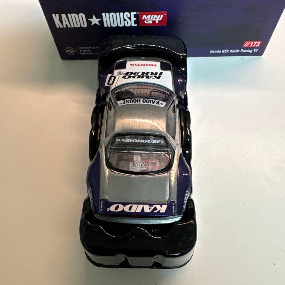 MINI GT 街道ハウス ホンダ NSX チェイス 紫