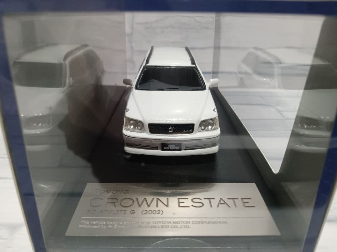 1/43 ハイストーリー　トヨタ　クラウンエステート　ミニカー　ホワイト