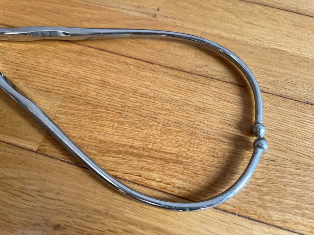 古道具　アンティーク雑貨　産婦人科　分娩用ネーゲル鉗子　マルチン骨盤計