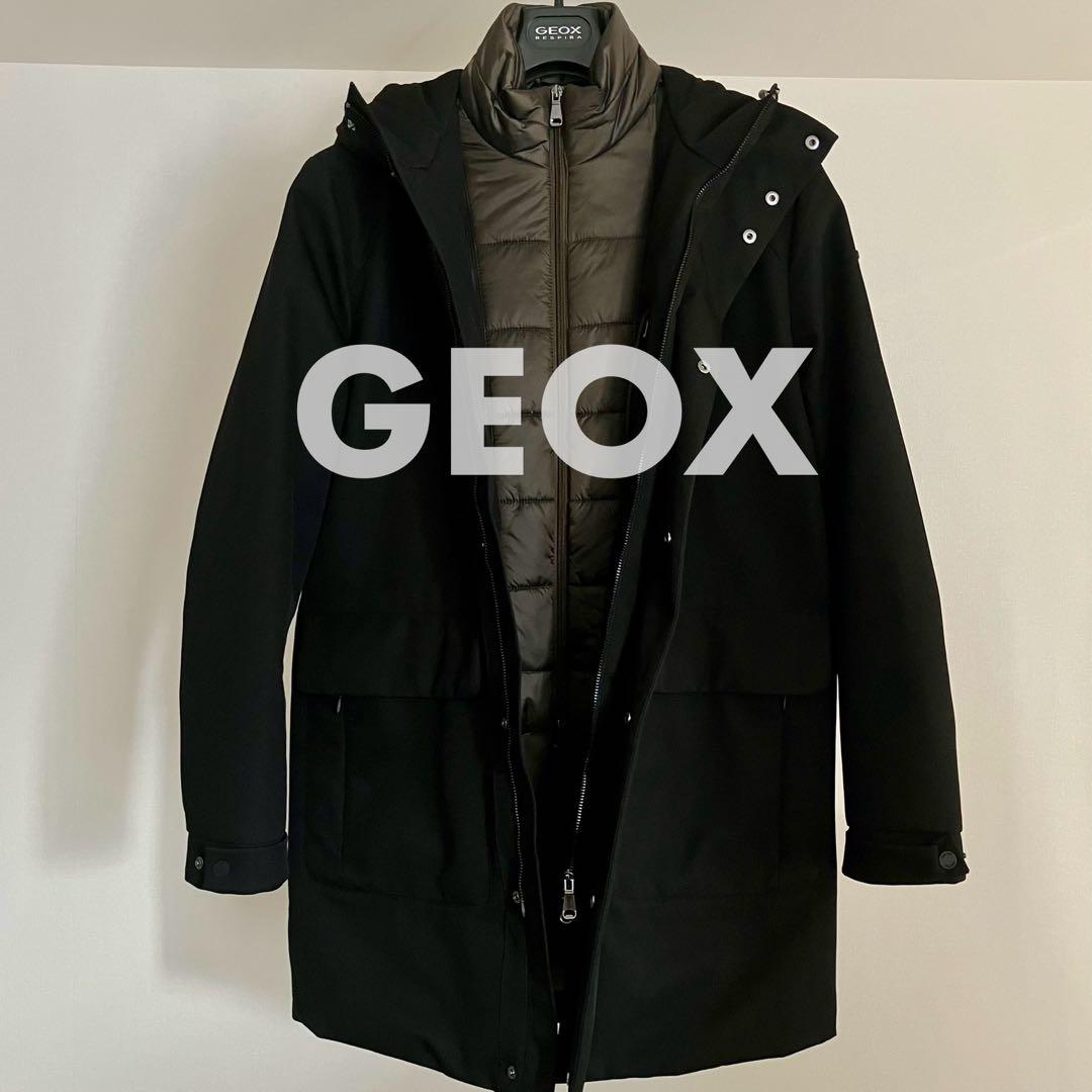 【GEOX】Thermore サーモア中綿 フロントデザインコート 寒冷地
