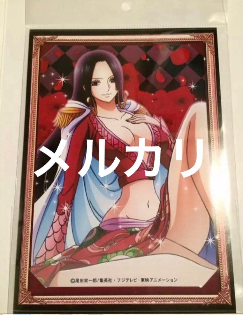 麦わらストア　ワンピース　　輩ブロマイド　バースデー　ハンコック　ジャンプ