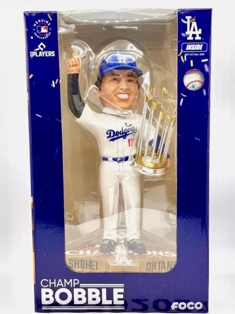 【2024体限定】大谷翔平 ゴールドバブルヘッド人形, ロサンゼルス・ドジャース