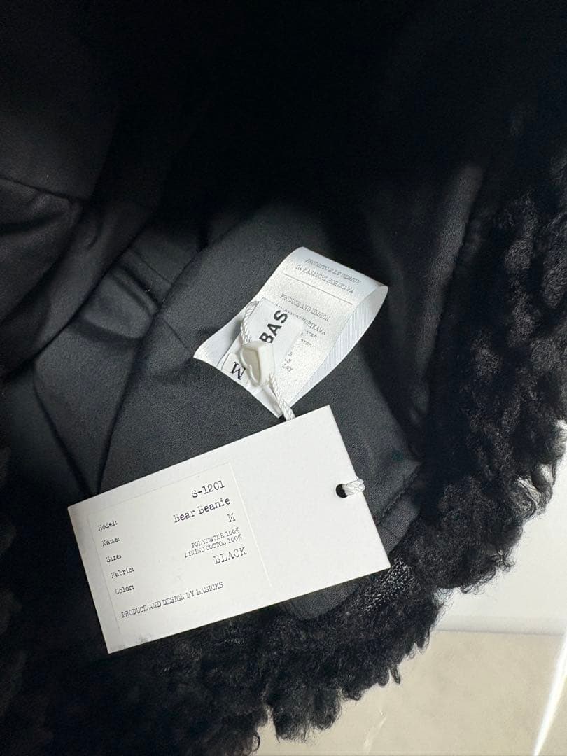 BASICKS ★ベイシックス★ ベアー ニットキャップ ビーニー 帽子　新品