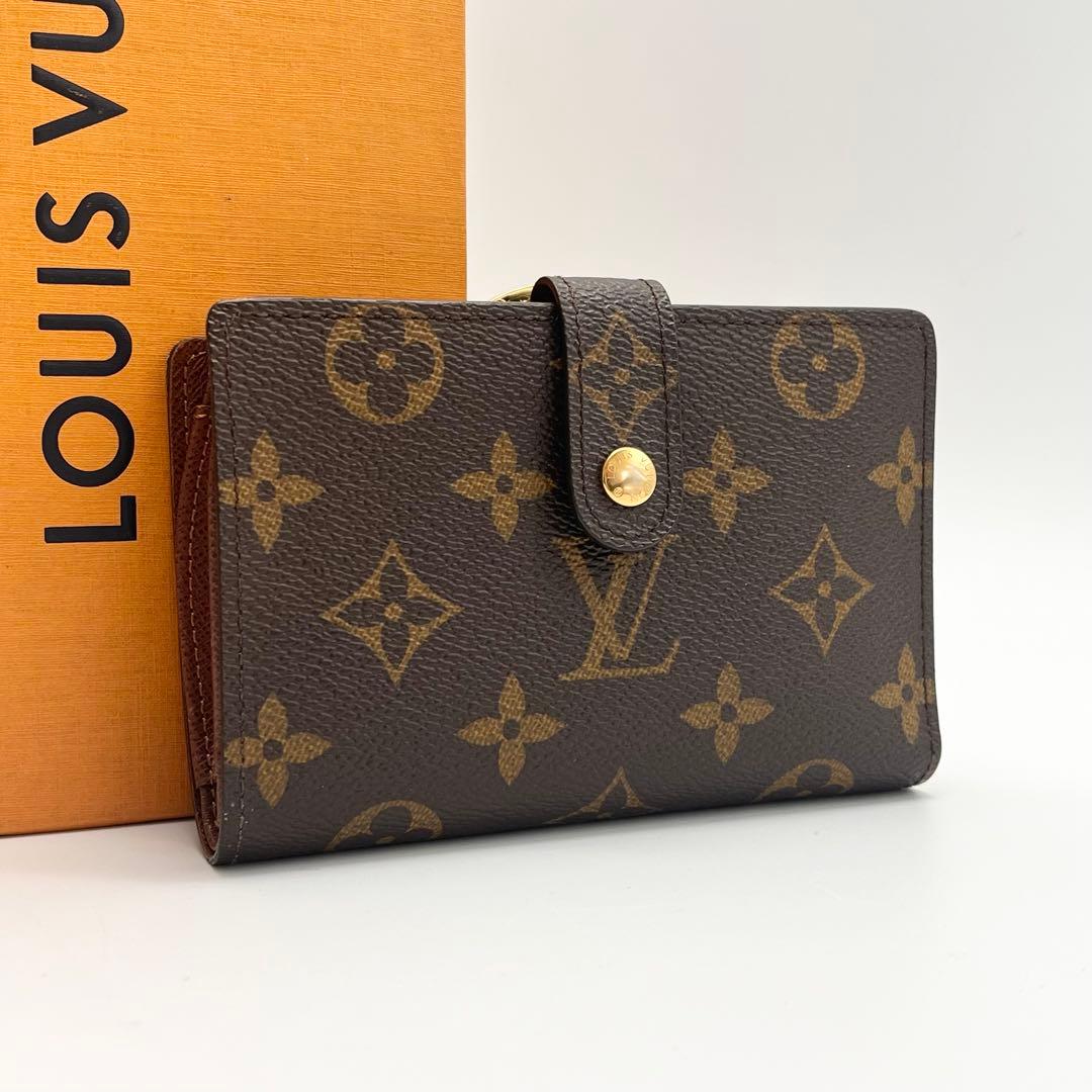 【美品】　ルイヴィトン　ポルトフォイユヴィエノワ　モノグラム　箱保存袋