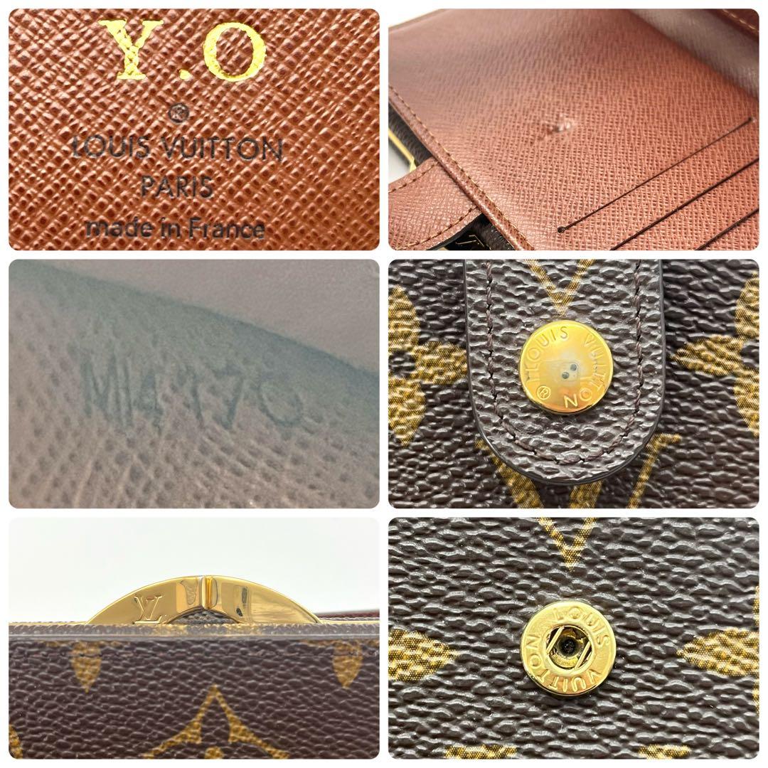 【美品】　ルイヴィトン　ポルトフォイユヴィエノワ　モノグラム　箱保存袋