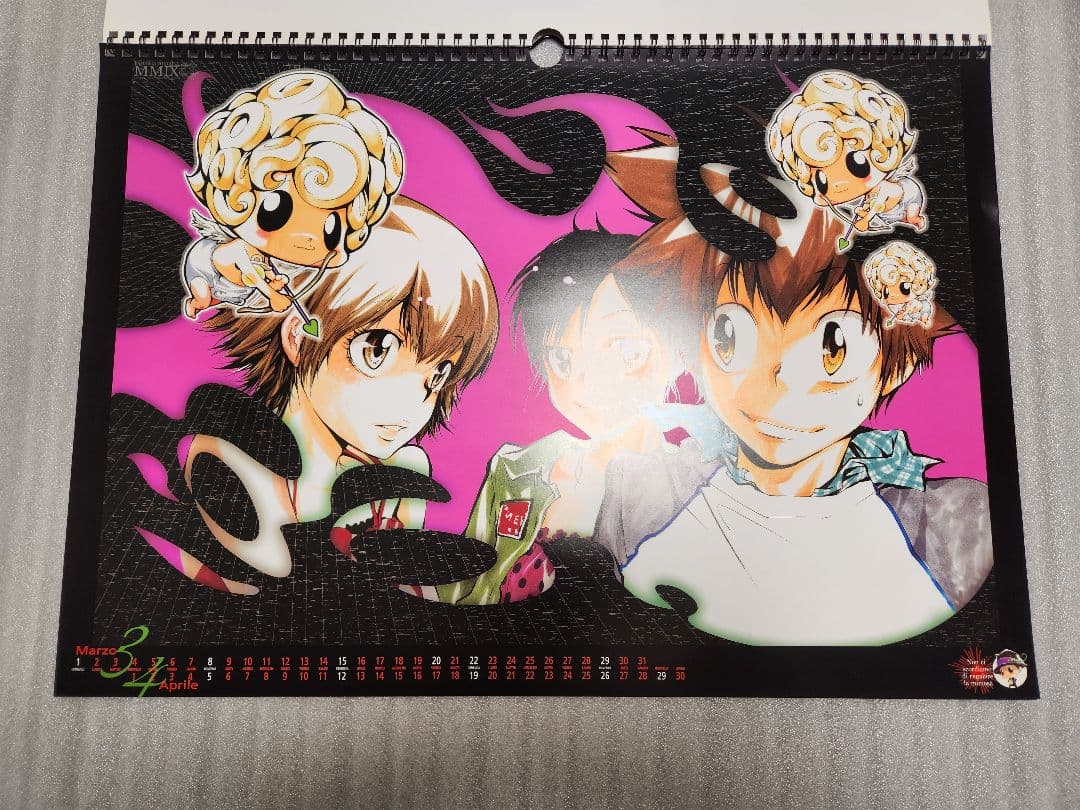 【希少品】家庭教師ヒットマンREBORN 2009年カレンダー