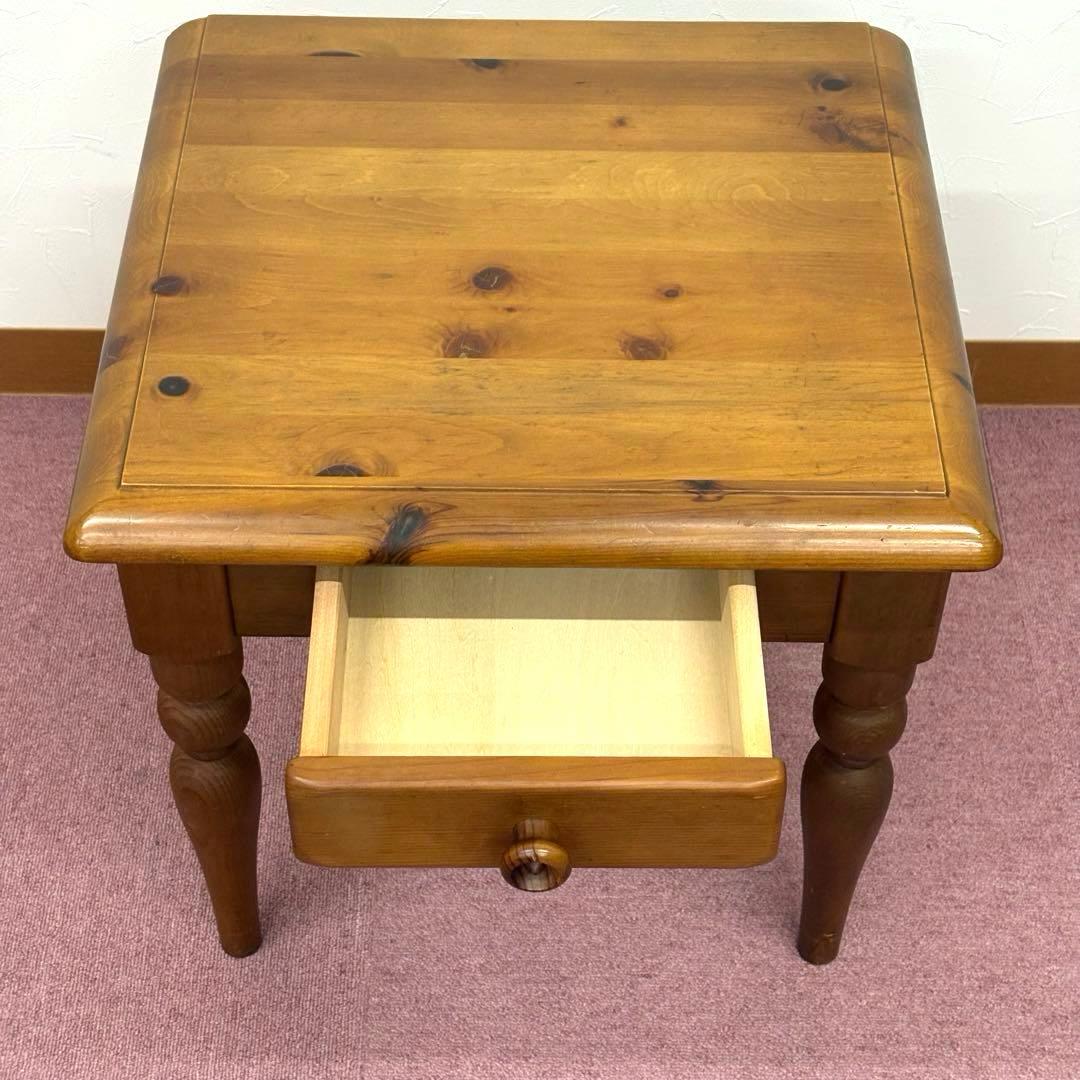 コスガ PROVENCE サイドテーブル ナイトテーブル プロヴァンス 引出し付