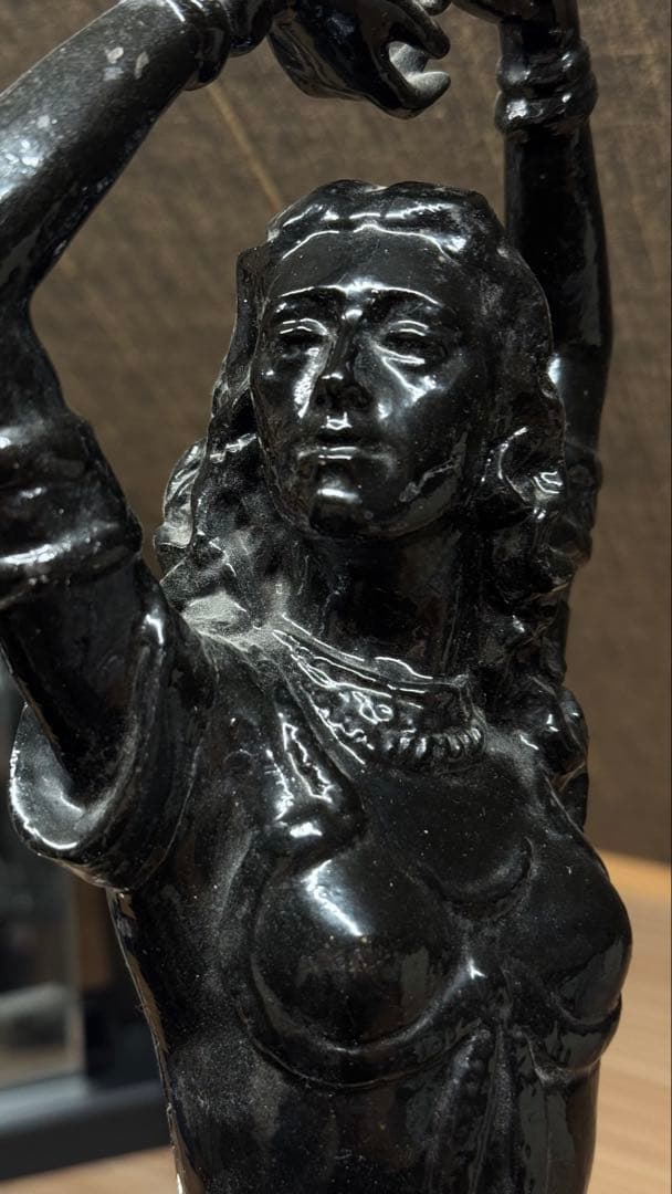 マイヤ・プリセツカヤ バレリーナ像『ホヴァーンシチナ』カスリ鋳鉄 1981年