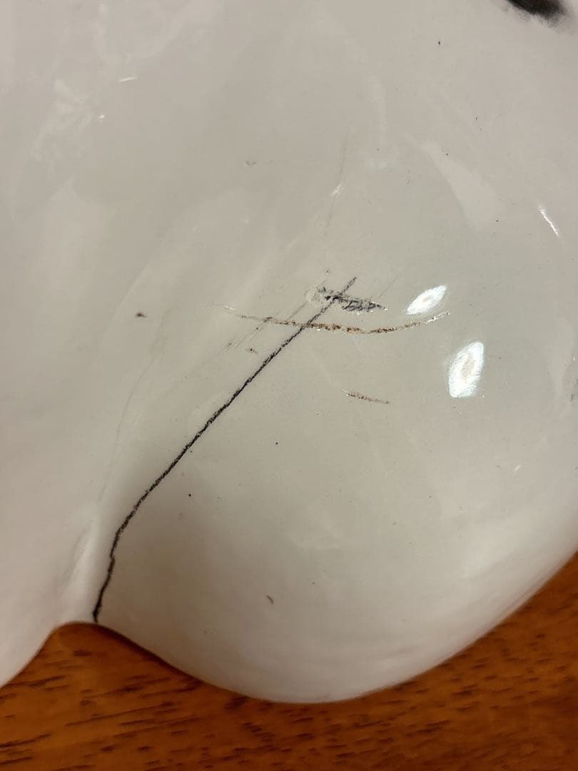 PEANUTS イタリーバンク　スヌーピー  ラージ　陶器　バンク