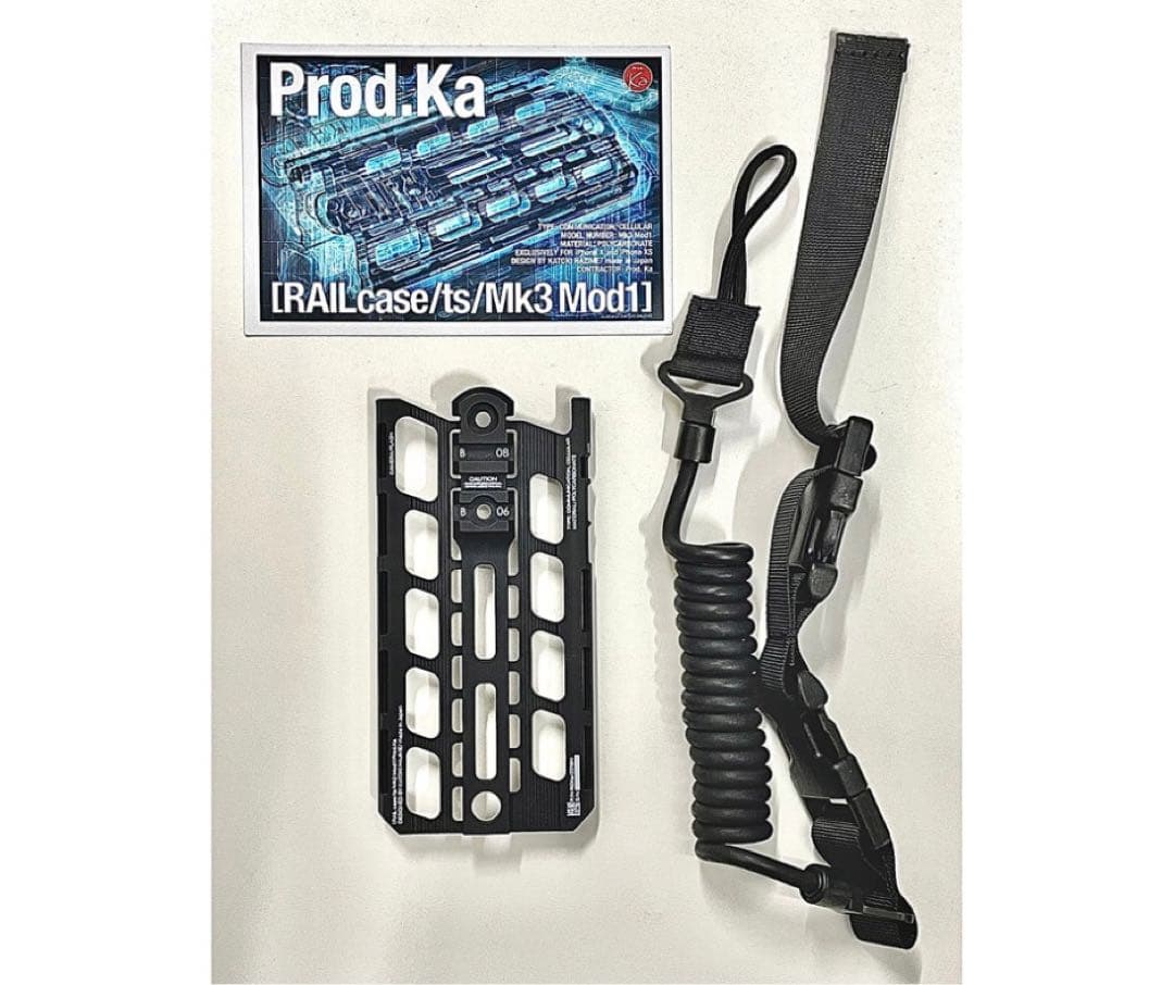 カトキハジメ RAILcase/ Prod.Ka iPhone case