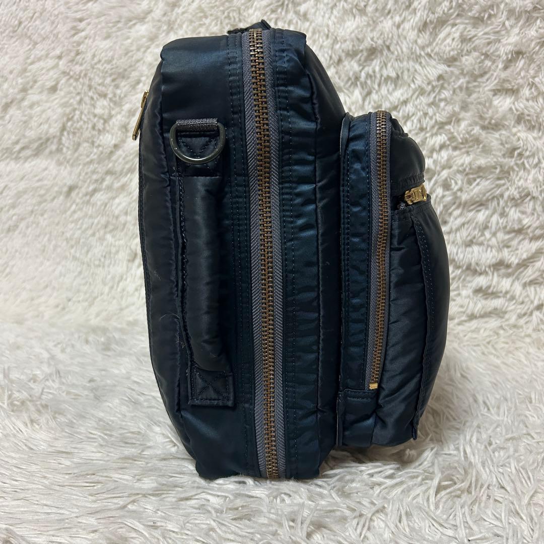 ⭐️極美品⭐️ポーター PXタンカー ブリーフケース ビジネスリュック ネイビー