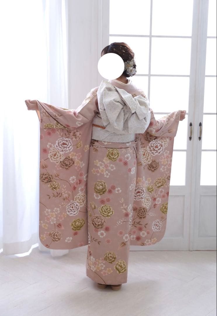 振袖フルセット ピンク 一蔵 オンディーヌ Ondine 成人式 淡色 くすみ