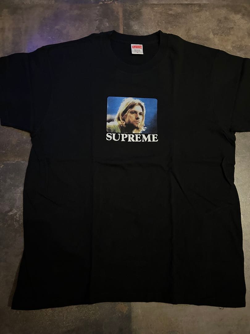 supreme  cobain tee BLACK M カートコバーン
