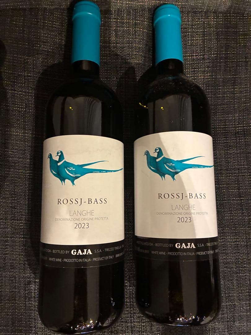 ガヤ　白2本 イタリアワイン