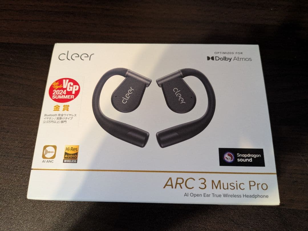 cleer ARC 3 Music Pro ワイヤレスイヤホン　おまけ付き