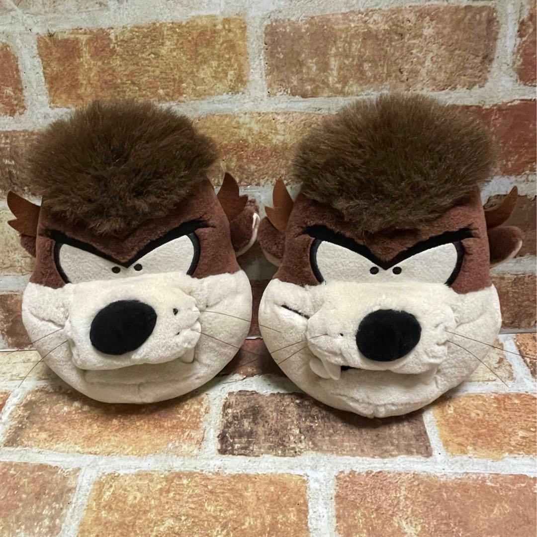 1999年TAZ タズマニアンデビル ぬいぐるみ ルームウェアスリッパ