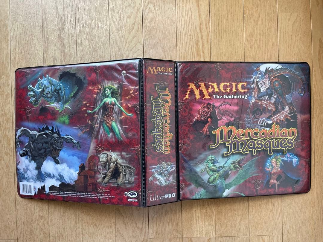 【美品！！】MTG メルカディアン・マスクス 公式カードファイルバインダー