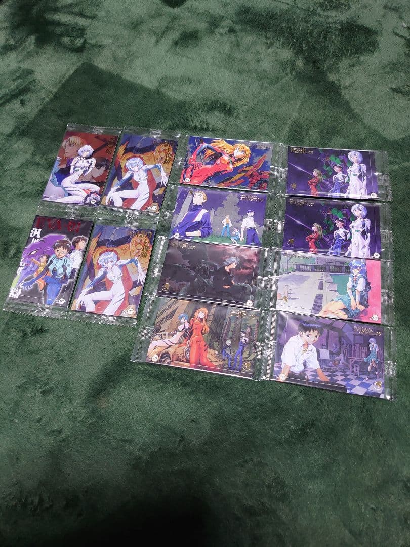 希少品 chap.1&2&3のみ 内袋未開封 エヴァンゲリオンウェハースカード