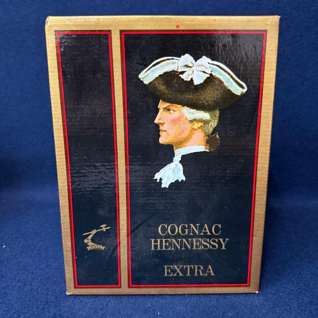 Hennessy ヘネシー EXTRA コニャック 金キャップ グリーンボトル