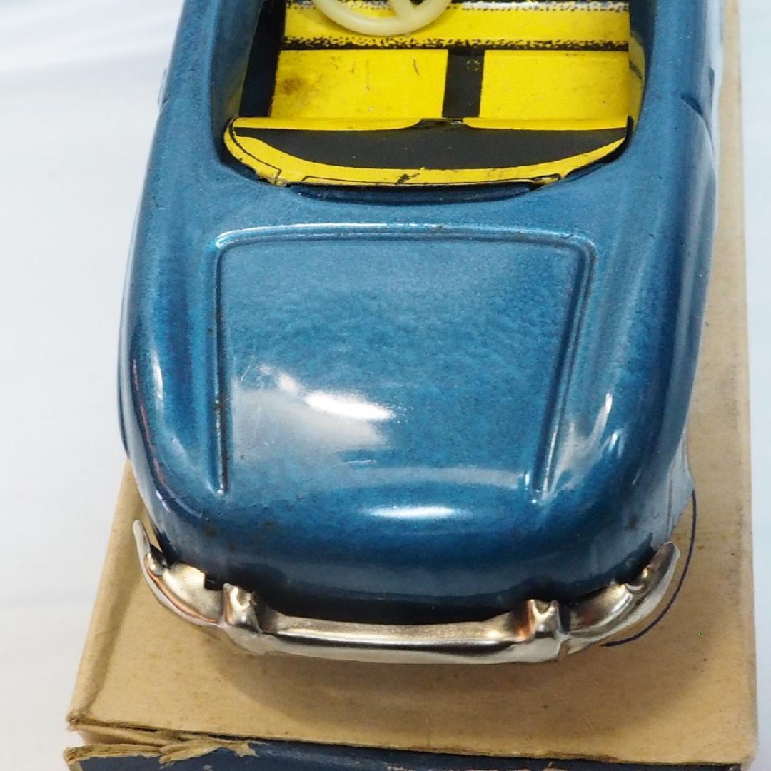 TANY GIANTメルセデスベンツ300SL青Bブリキtin箱付toy car