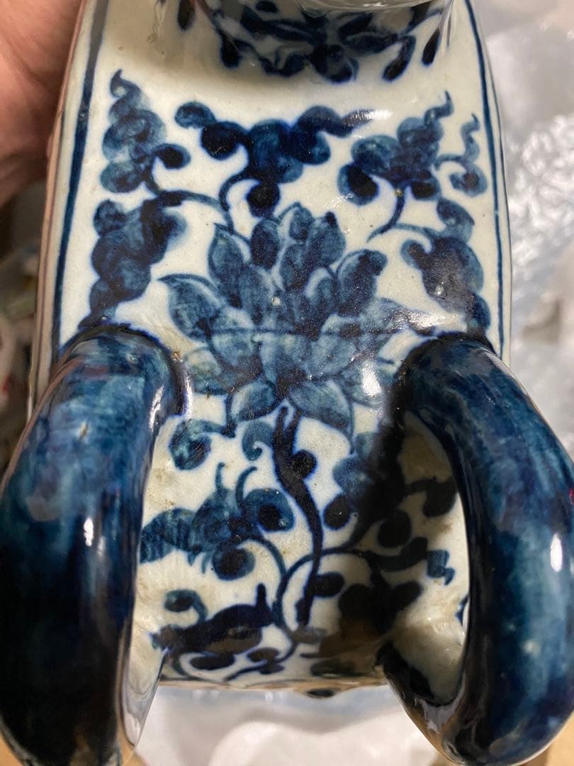 元時代　中国古美術　花瓶　骨董品