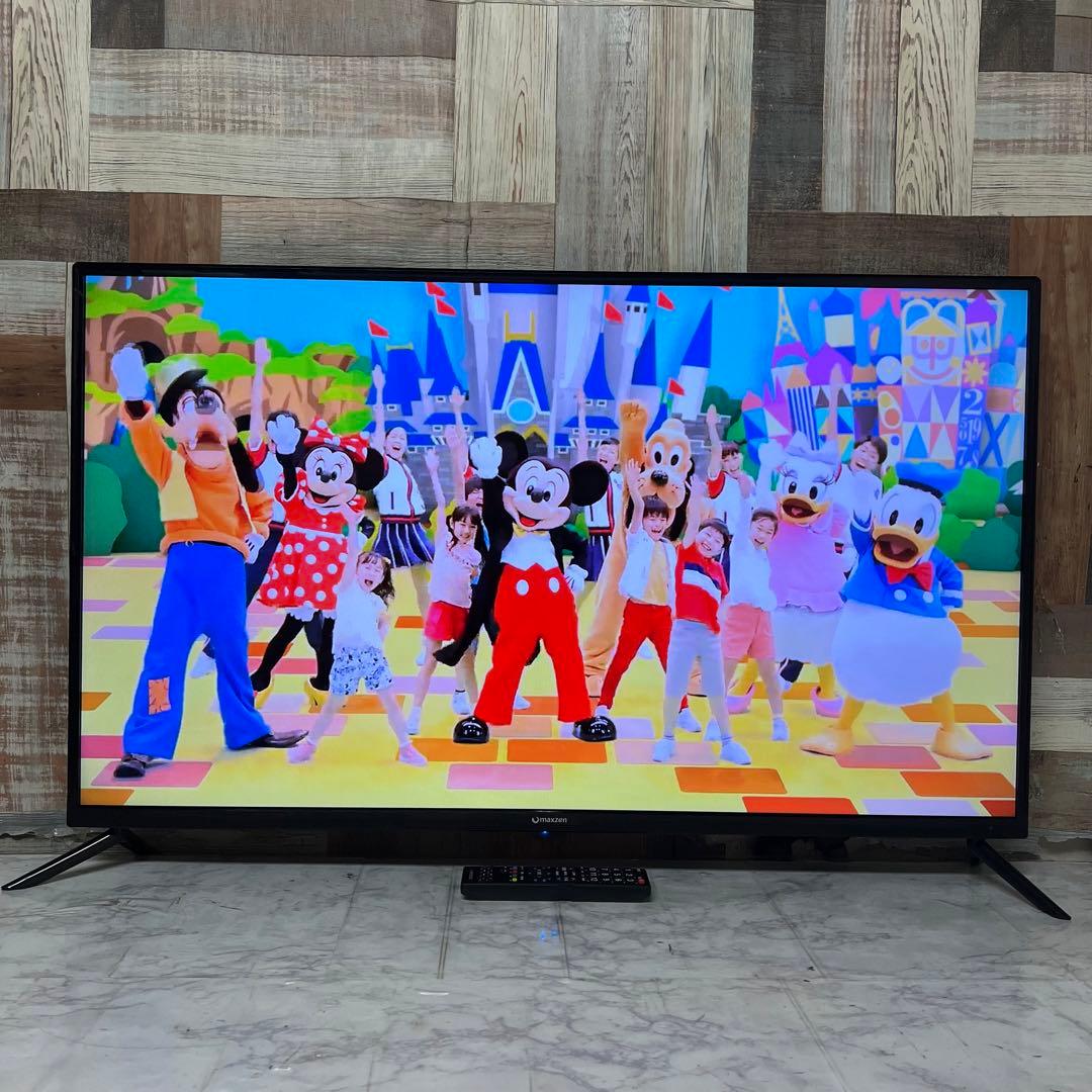 即日受渡❣️全国送料込4年前購入マクスゼン43V型液晶TVゲームモード搭載