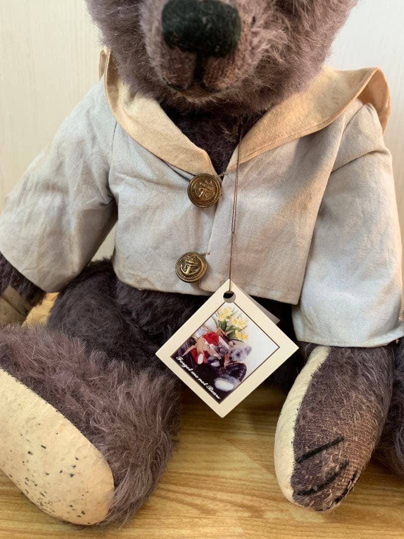 フォーゲットミーノット　テディベア　JOY様　海外作家　アーティスト作家