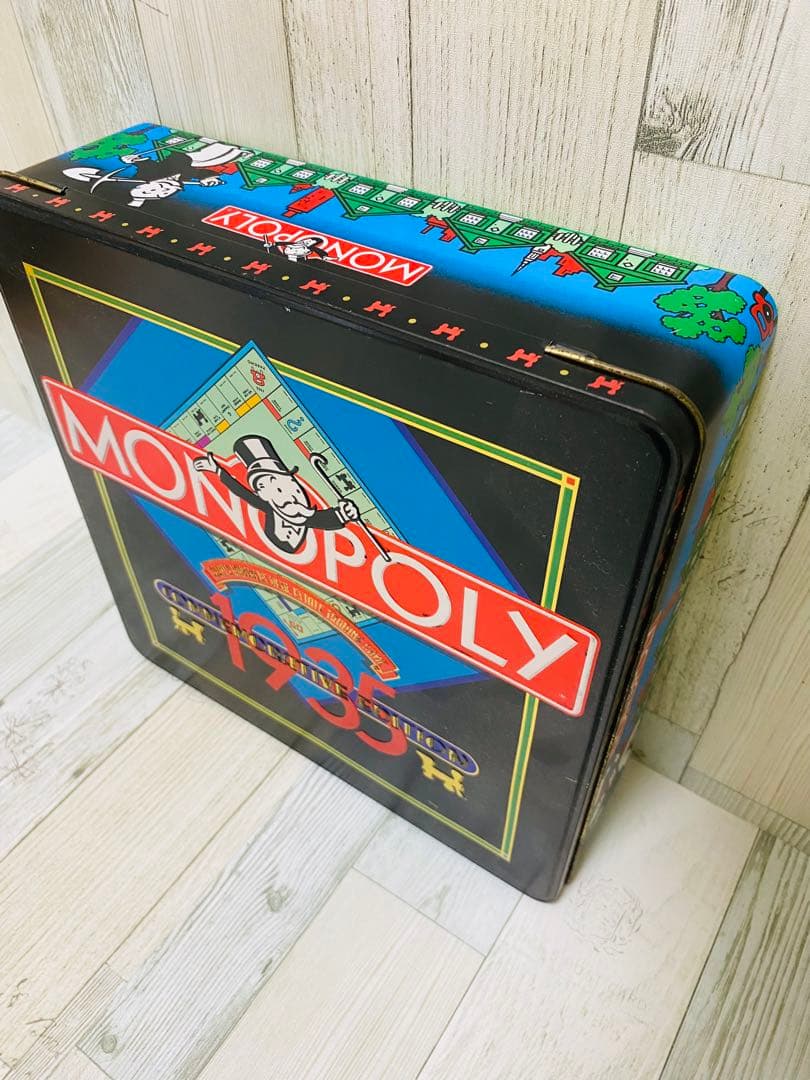 【希少】モノポリー　1935年 記念版　復刻版　限定版　缶入り コレクション