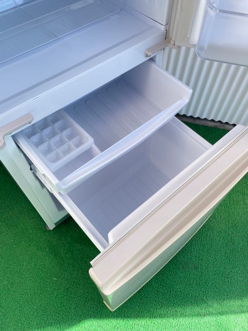 891 シャープ 左右付け替え可能ドア 2ドア冷蔵庫 一人暮らし 単身 ベージュ