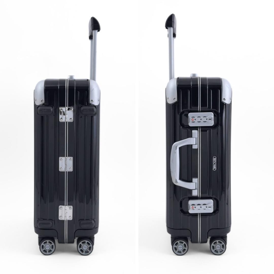 美品 リモワ リンボ 32L 4輪 TSAロック 機内持ち込み キャビン 黒