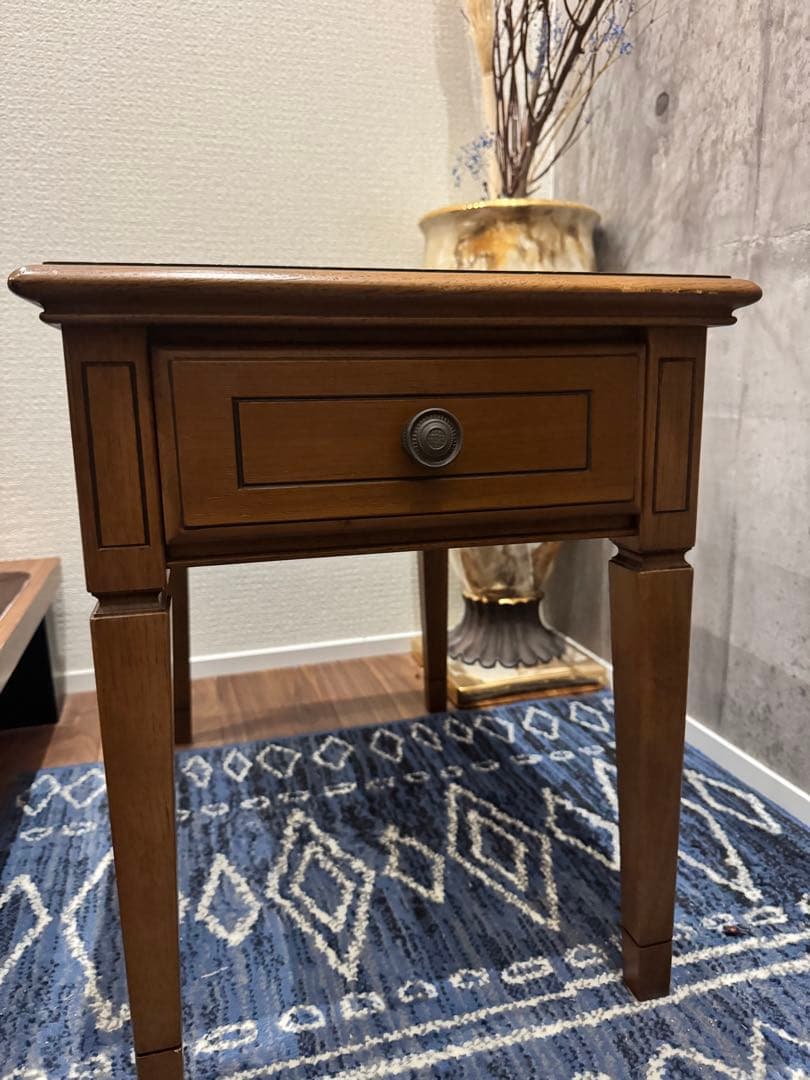 (19) ASAHIKAWA 旭川家具　サイドキャビネット　ナイトキャビネット