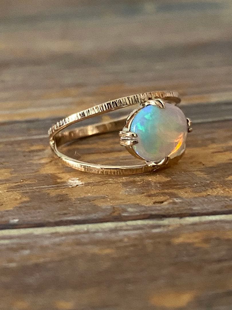 ♡理楽♡　オーダー　オパールデザインリング