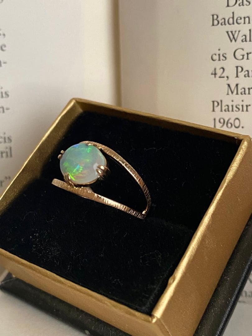 ♡理楽♡　オーダー　オパールデザインリング