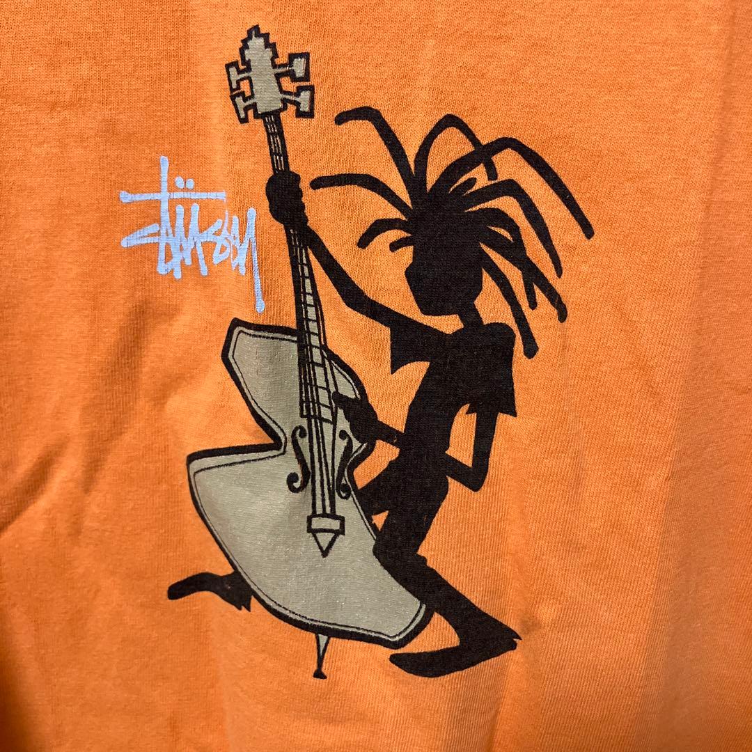 オールドステューシー　Stussy ジャズマン Tシャツ M