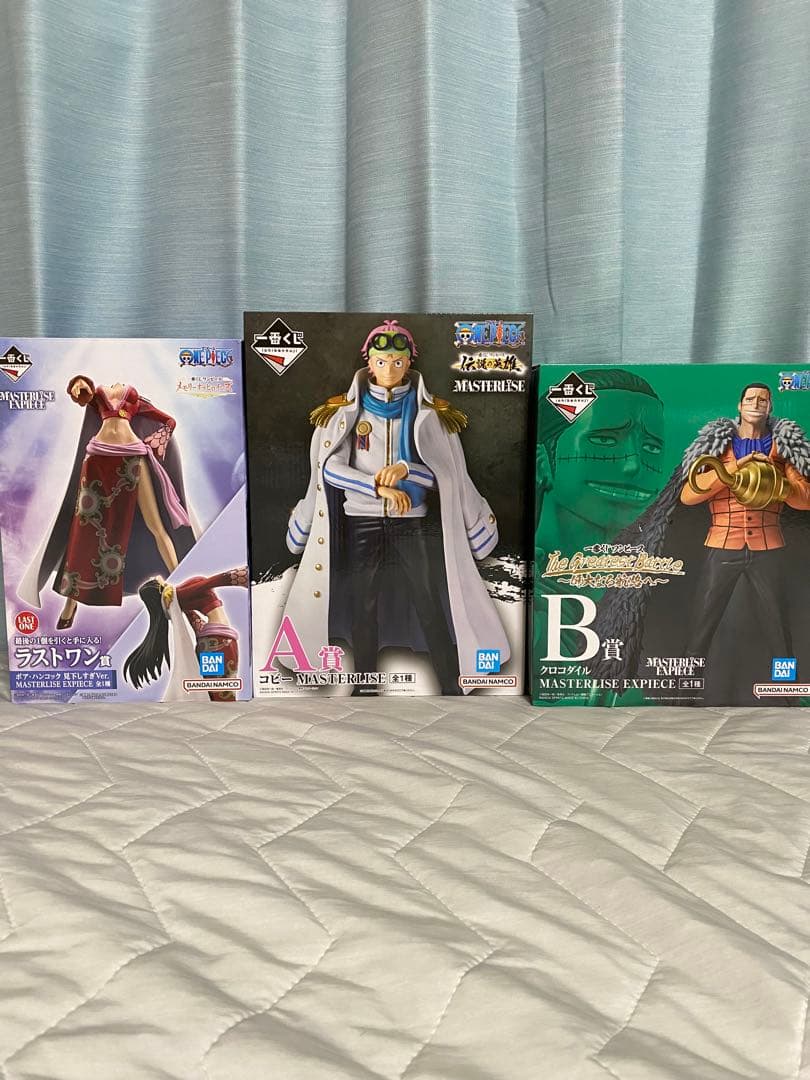 ワンピース一番くじ　ハンコック　コビー　クロコダイル セット