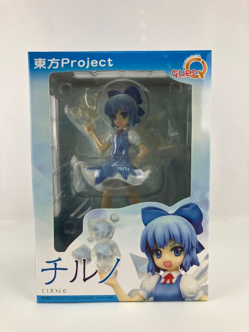 【新品】東方Project 氷の小さな妖精 チルノ(ノンスケールPVC製)