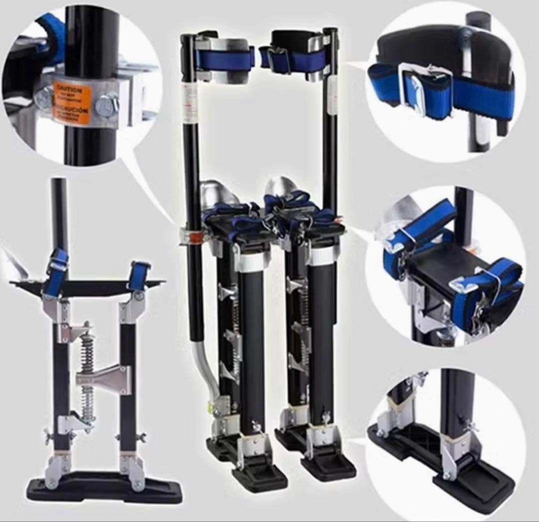 竹馬　38から58センチ　アルミ　足場