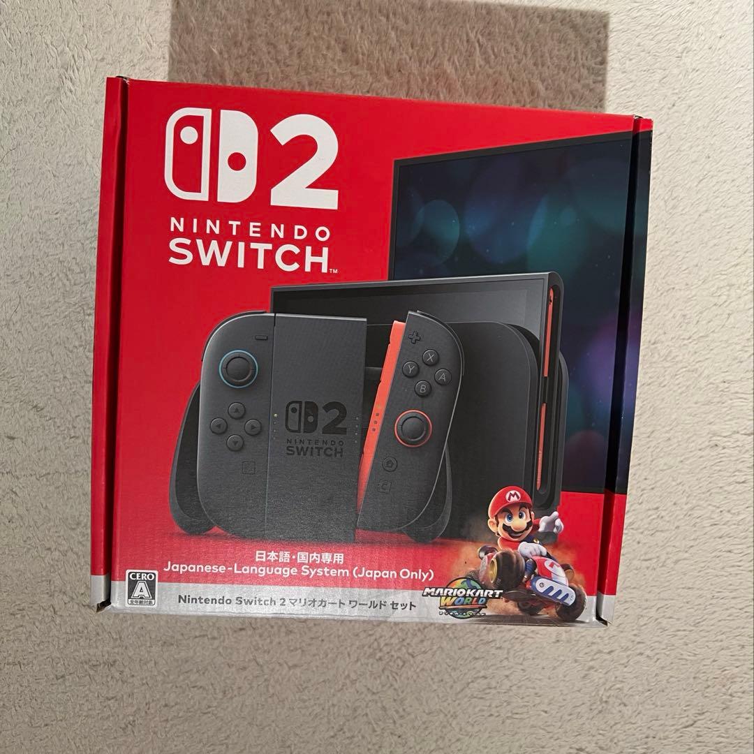 Nintendo Switch 2 本体のみ　マリオカートダウンロード済み