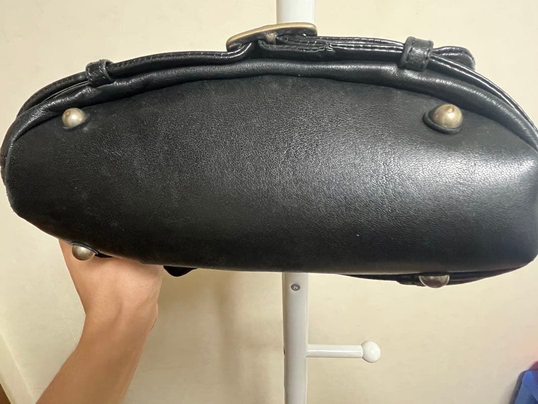 beautiful people レザーライダースバッグ