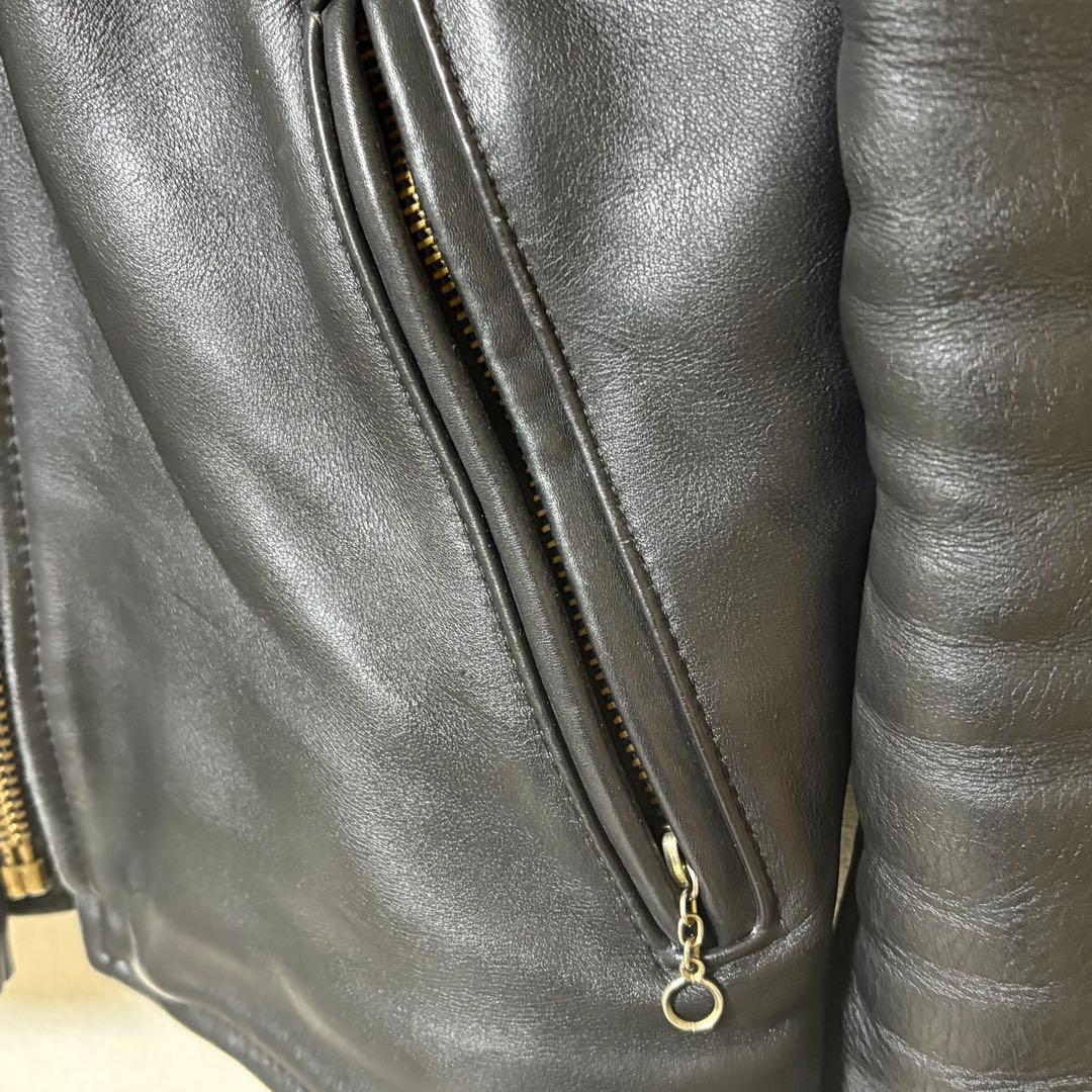 訳あり 90s Vanson シングルライダース USA製 サイズ36 古着