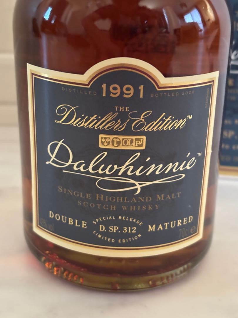 ダルウィニー ダブルマチュアード 1991 ディスティラーズエディション
