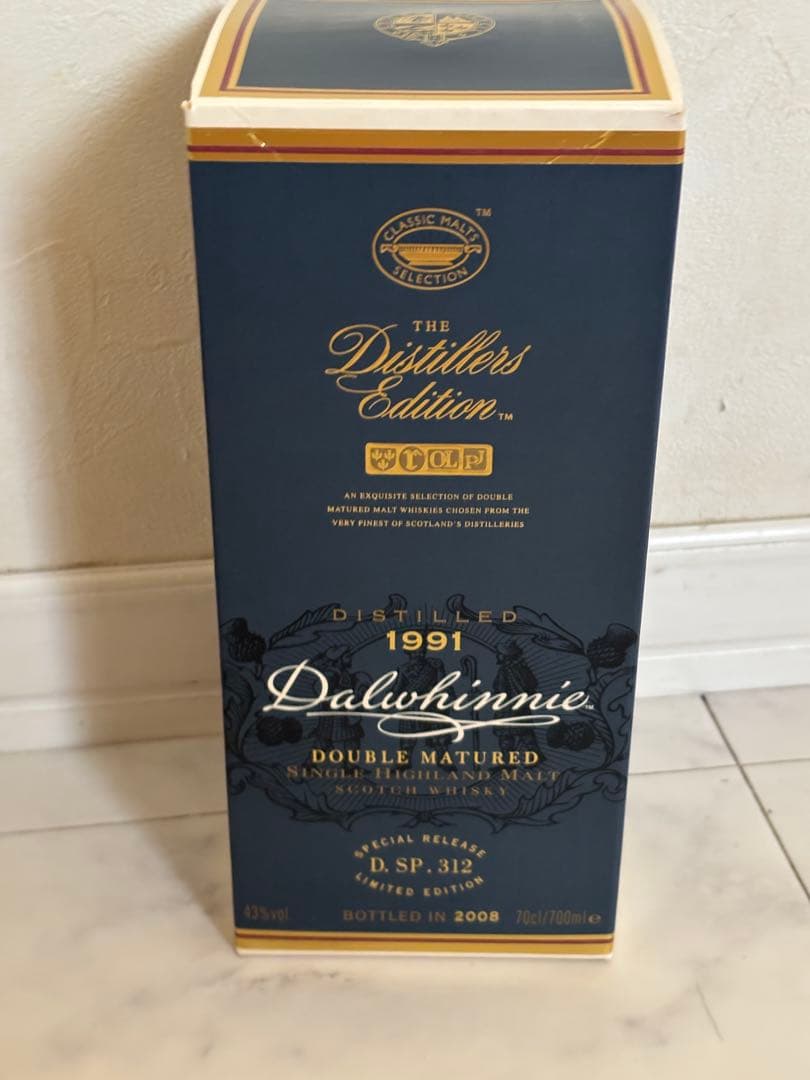 ダルウィニー ダブルマチュアード 1991 ディスティラーズエディション