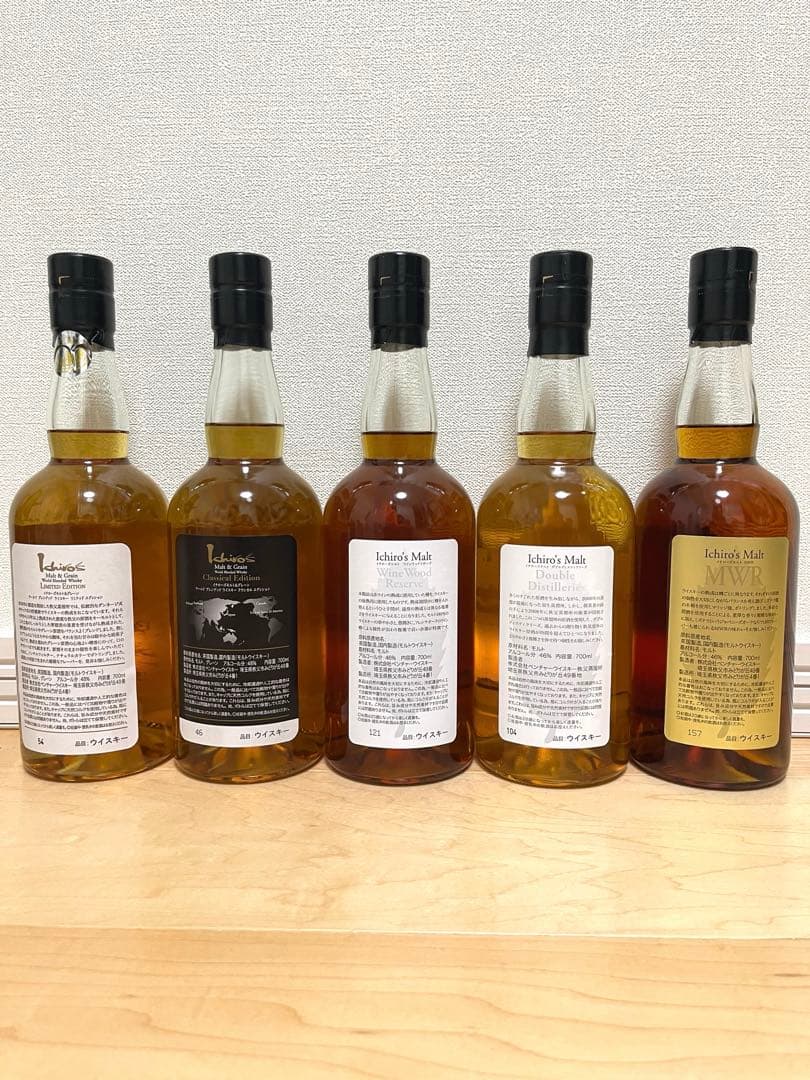 イチローズモルト　5本セット