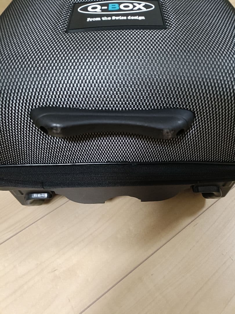 子供が乗れるキャリーカート ブラック