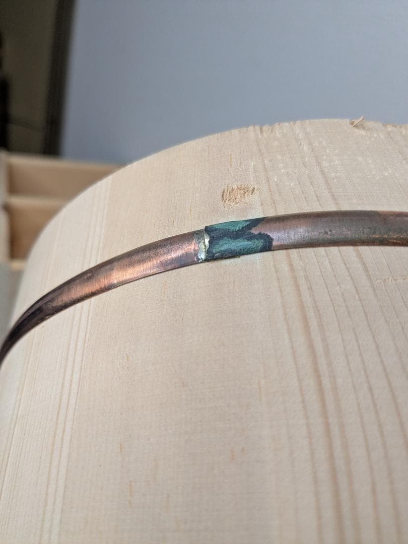 北海道産えぞ松材　お風呂屋さん3点セット　桶　椅子　未使用　M.P.M