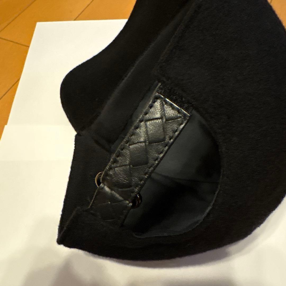 ボッテガヴェネタ　　キャップ　サイズM ブラック